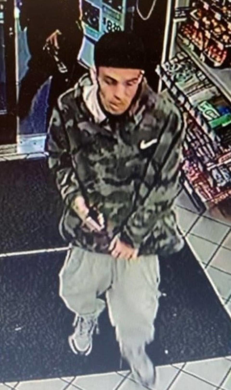 Lacey police are asking the public for help in identifying a man who stole a car with an infant in the backseat on June 26.