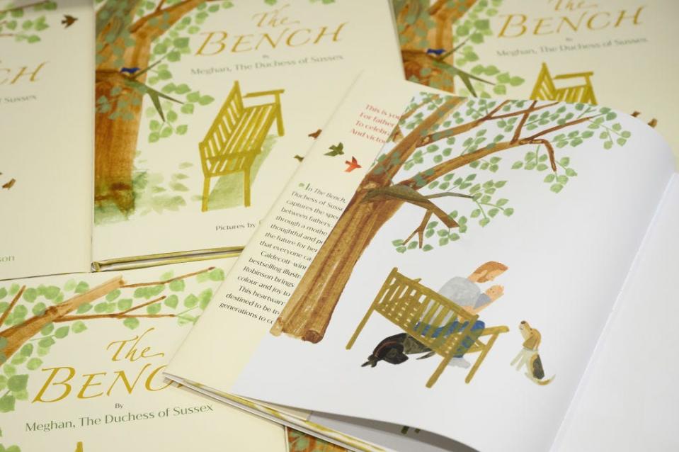 Meghan Markle's picture book "The Bench."