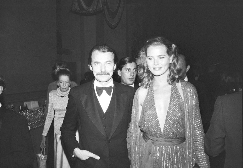 Margaux Hemingway at the Met Gala in 1979