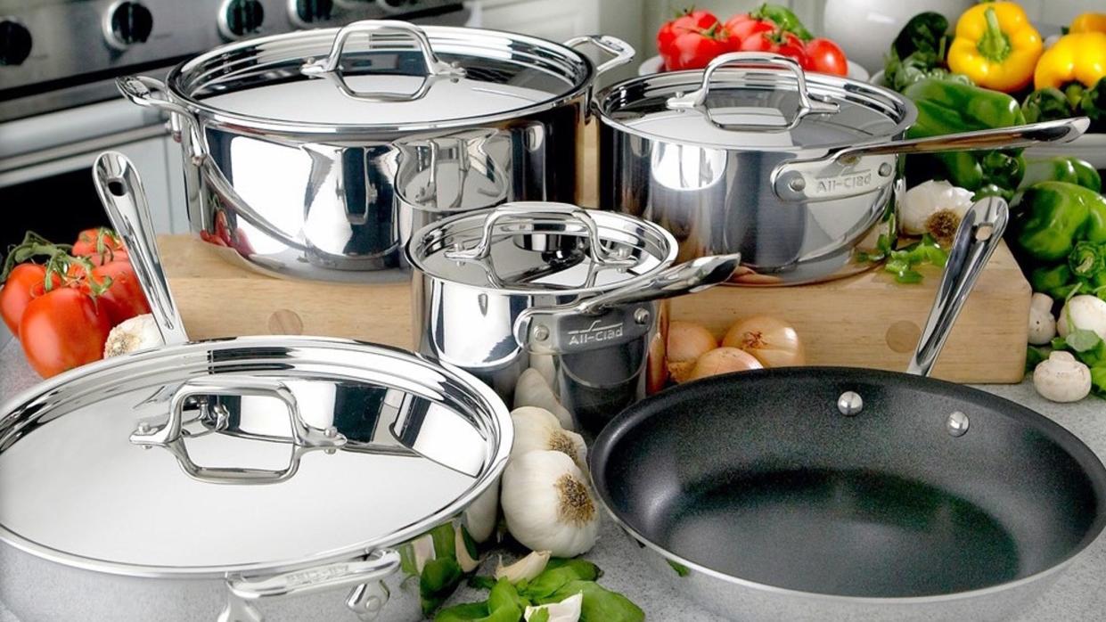 Get heavily discounted  All-Clad cookware right now.