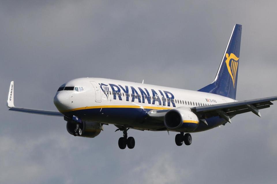 Ryanair will introduce new baggage policy on Monday: PA Wire/PA Images