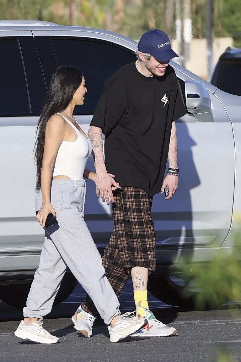 Photo © 2021 Backgrid/The Grosby Group

Una de las primeras imágenes que confirmaron el romance entre Kim Kardashian y Pete Davidson