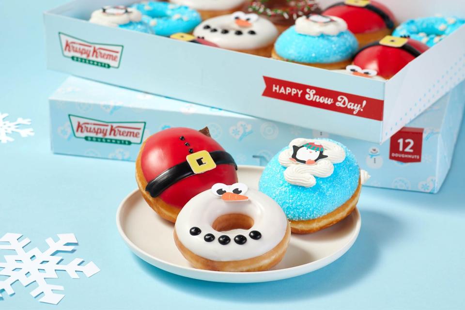 Krispy Kreme Has a New Holiday Menu — and Is Giving Out Free Coffee and