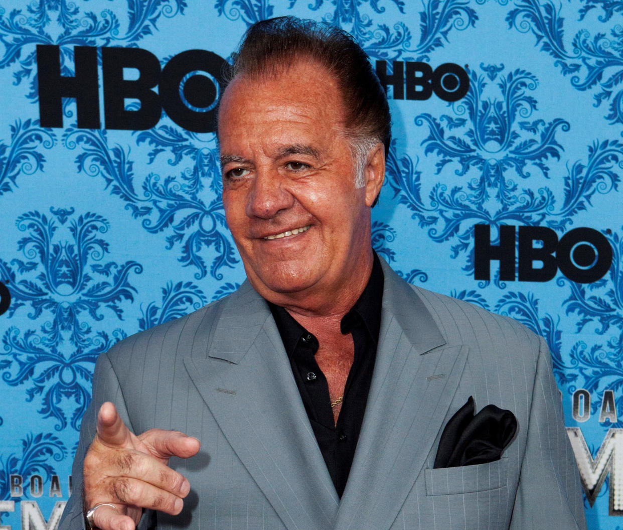 Actor Tony Sirico attends an HBO premiere event in New York, May 5, 2012. / Credit: Andrew Burton / REUTERS