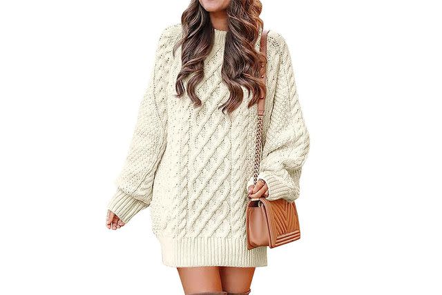 Act Fast to Get This Cozy Sweater Dress on Sale for $25 at