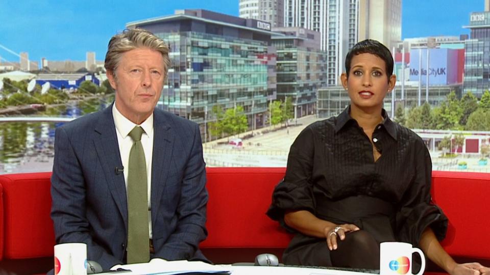 Charlie Stayt and Naga Munchetty