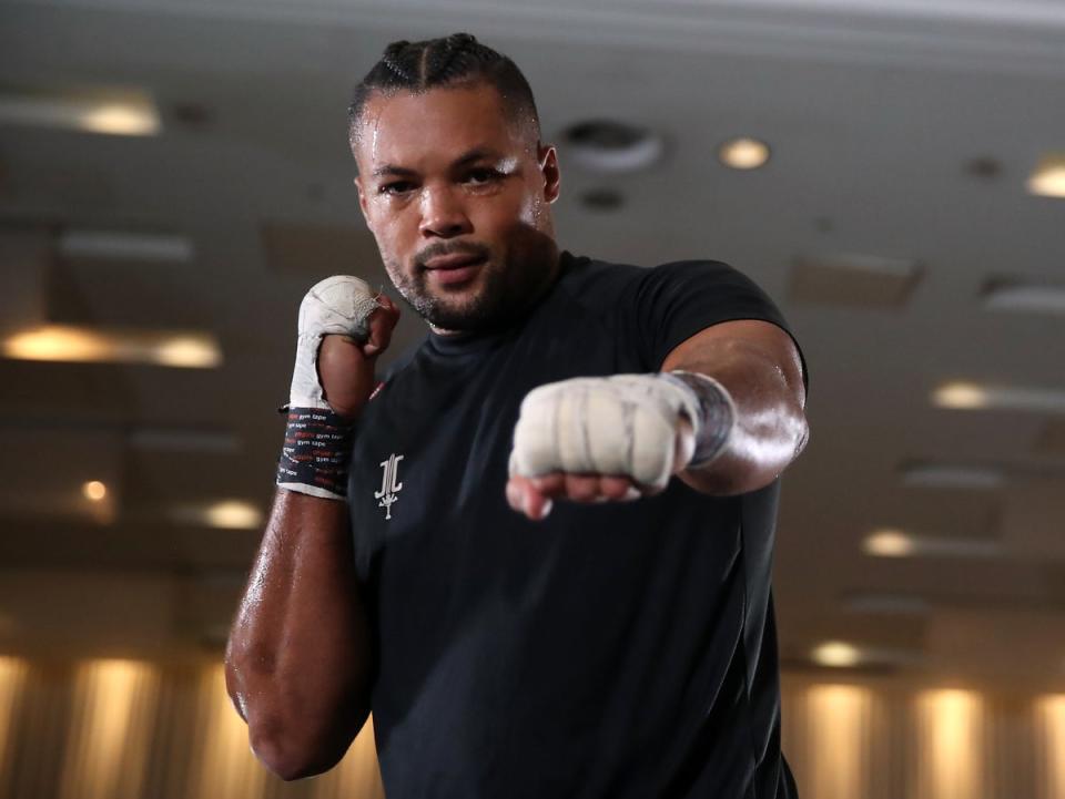 Joe Joyce, pictured, insisted he is not overlooking Joseph Parker (Simon Marper/PA) (PA Wire)
