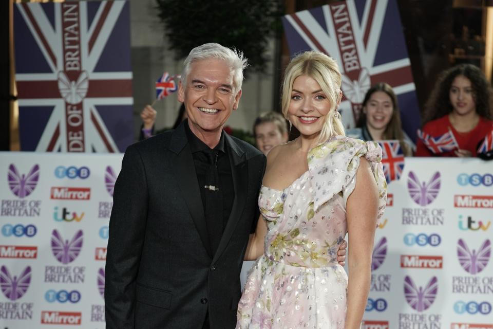 Holly Willoughby should follow Phillip Schofield “out the door” of This Morning, Eamonn Holmes has said (PA) (PA Archive)