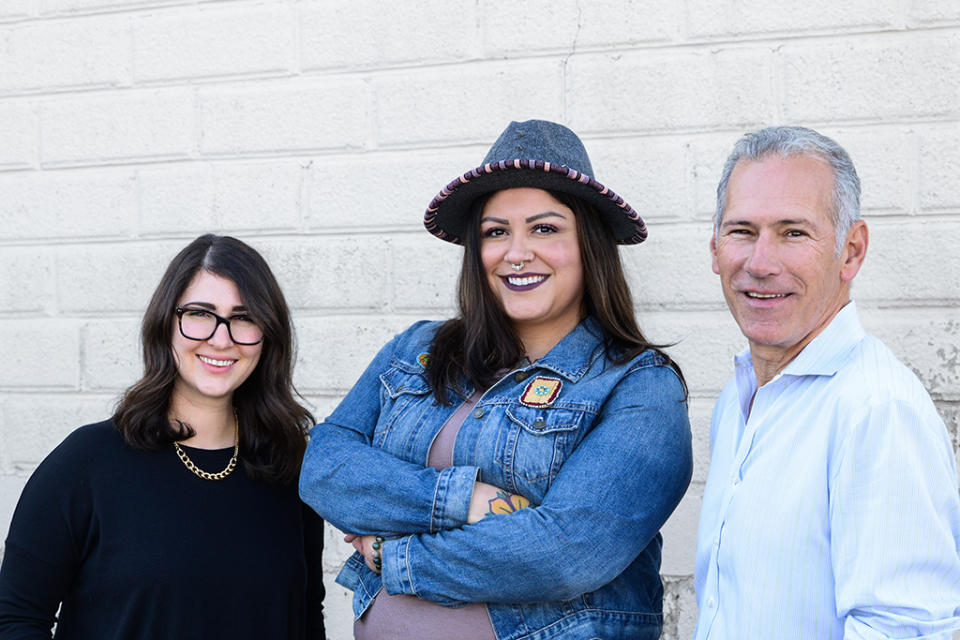 (L-R) Jori Miller-Sherer, Adrienne Benjamin and David Miller. - Credit: Courtesy of Minnetonka