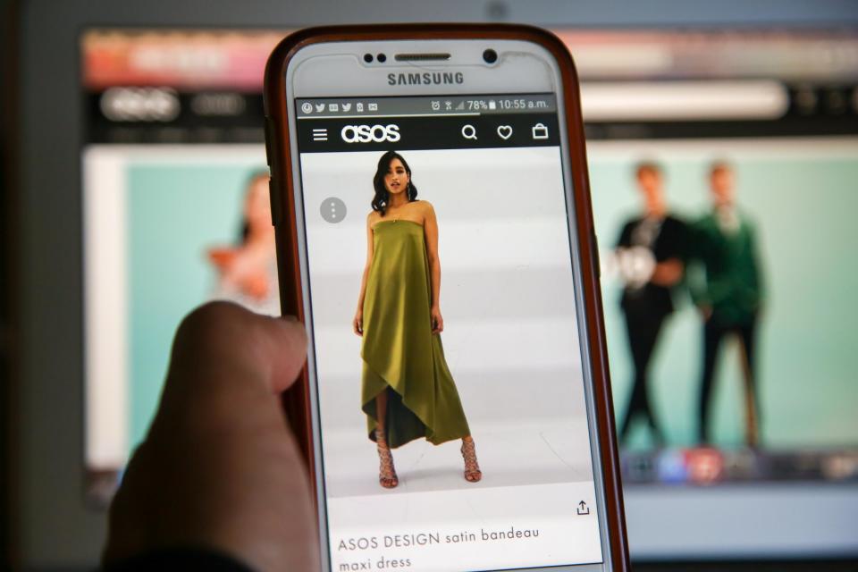 Asos mobile: Getty