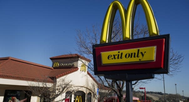 McDonald's Profit Is Little Changed as U.S. Store Sales Drop
