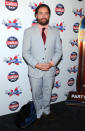 Zach Galifianakis attends the New York premiere of "The Campaign" on July 25, 2012.