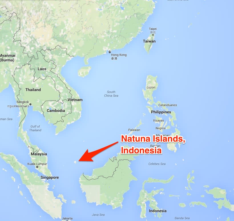natuna islands indonesia