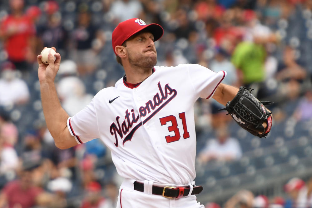 Washington Nationals post emotional tribute video for Max Scherzer after  trade to Dodgers