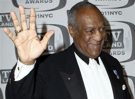 Actor Bill Cosby arrives at the "TV Land Awards 2011" in New York City April 10, 2011. REUTERS/Jessica Rinaldi