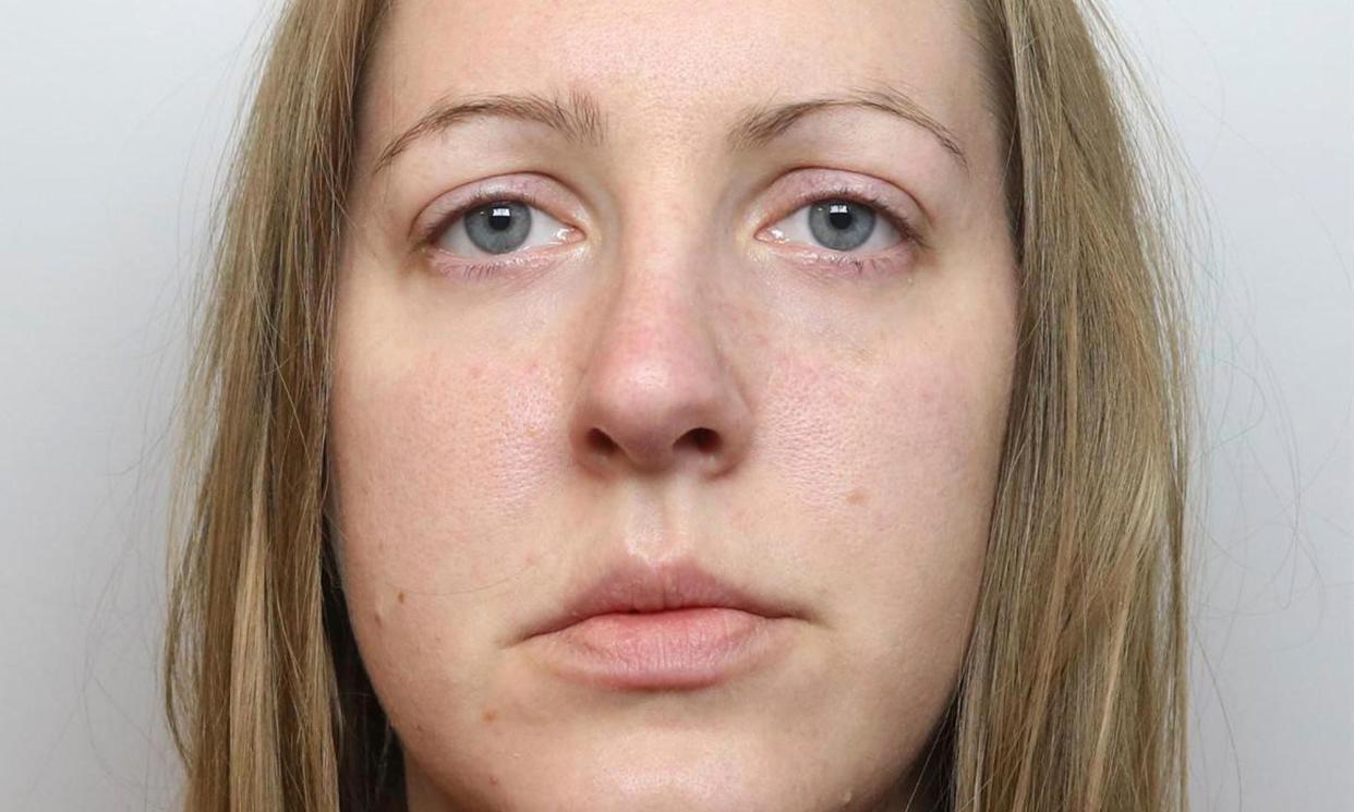 <span>Lucy Letby. ‘To be successful, a serial killer must hide in plain sight,’ said Richard Baker KC.</span><span>Photograph: Cheshire Constabulary/AP</span>