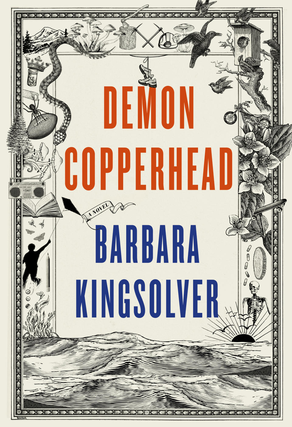 This image released by Harper shows cover art for "Demon Coppergead," by Barbara Kingsolver, winner of the Pulitzer Prize for fiction. (Harper via AP)
