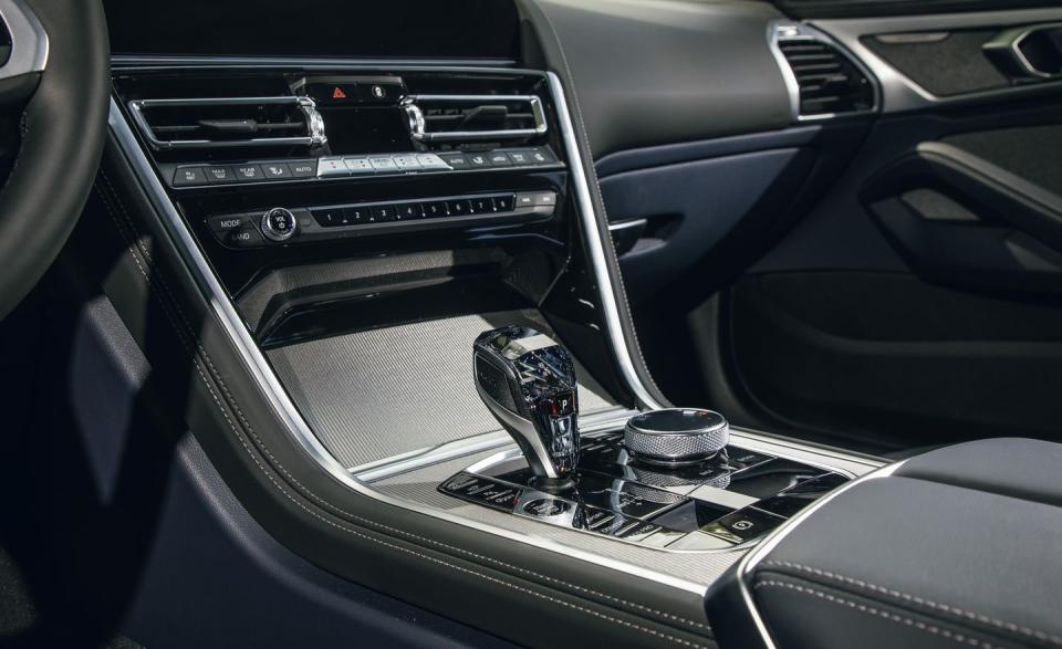 <p>All Gran Coupes utilize a standard ZF-sourced eight-speed automatic transmission. BMW's xDrive all-wheel drive is optional on the 840i and standard on the M850i.</p>