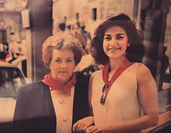 Mariló Montero y su madre