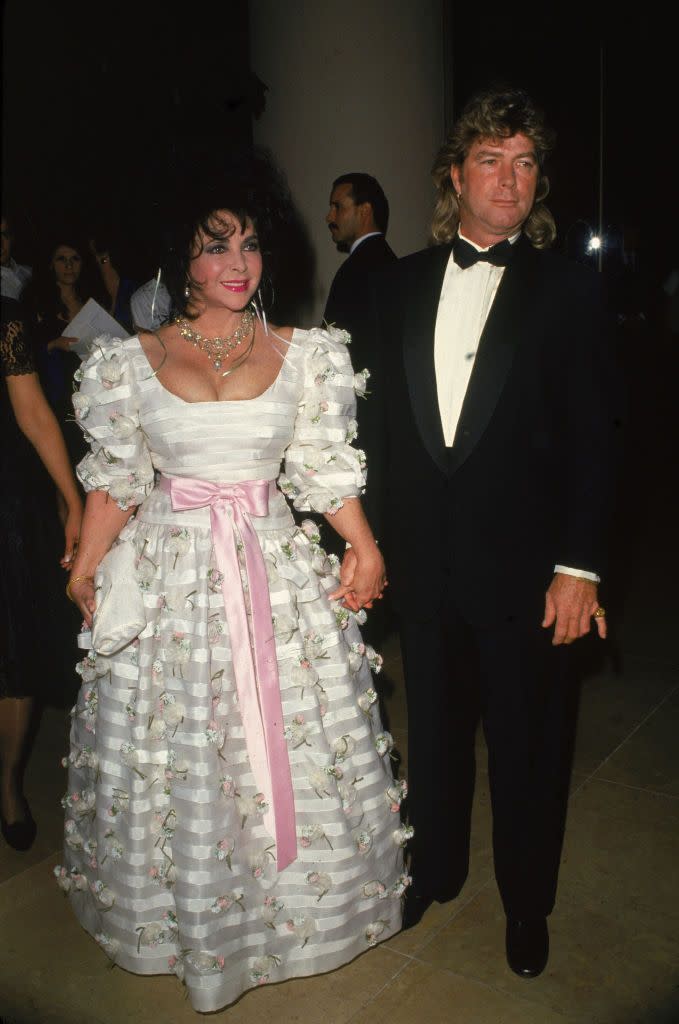 liz taylor larry fortensky