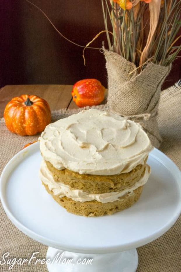 <p><a href="https://www.sugarfreemom.com/recipes/low-carb-pumpkin-spice-maple-cream-layered-mug-cake-gluten-free/" rel="nofollow noopener" target="_blank" data-ylk="slk:Sugar Free Mom;elm:context_link;itc:0;sec:content-canvas" class="link ">Sugar Free Mom</a></p>