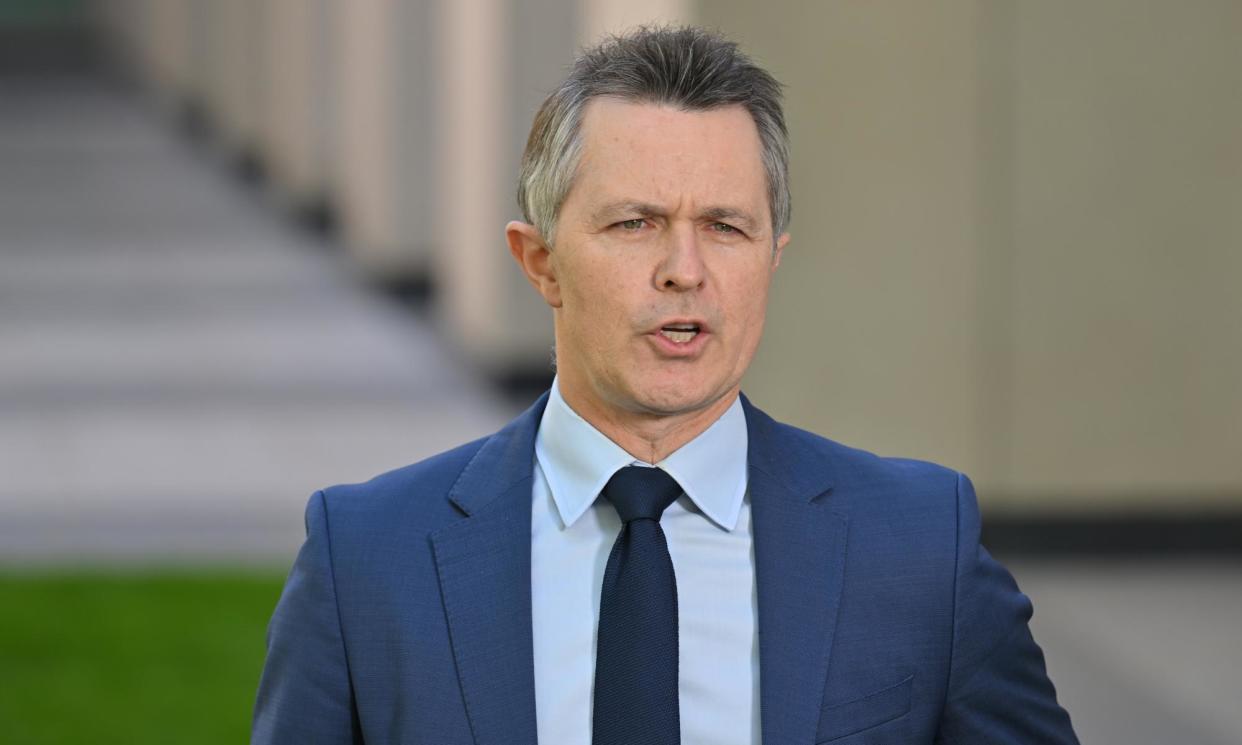 <span>Education minister Jason Clare says changing the way Hecs/Help loans are indexed is a recommendation of the Universities Accord final report.</span><span>Photograph: Mick Tsikas/AAP</span>