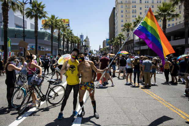 Tommy Oliver LA Pride March 7