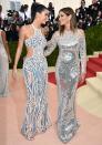 <p>They may be generations apart but Kendall Jenner and Cindy Crawford could have passed for sisters on the 2016 MET Gala red carpet. Kendall wore a cut-out Versace silver gown while Cindy went for a Balmain number.</p>
