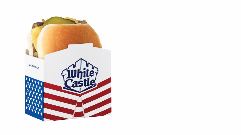 White Castle is using special Slider packaging on Veterans Day.