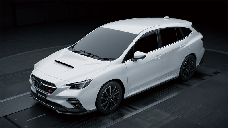 Levorg Prototype STI Sport如期在東京改裝車展現身。