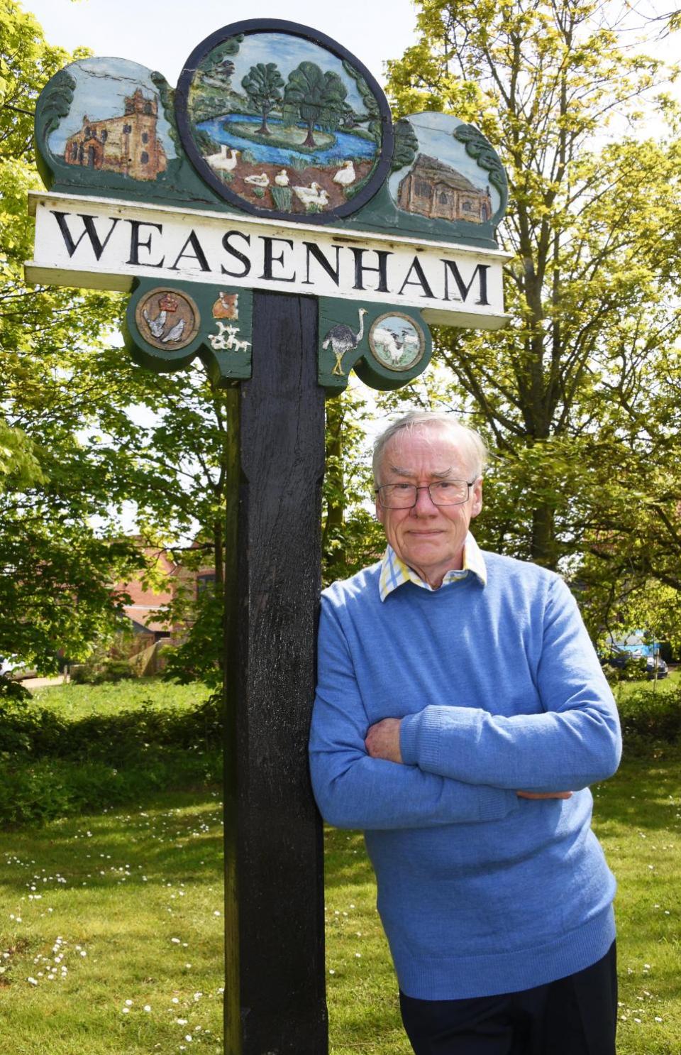 Eastern Daily Press: David Fairchild, known as the 'Weasenham whinger'