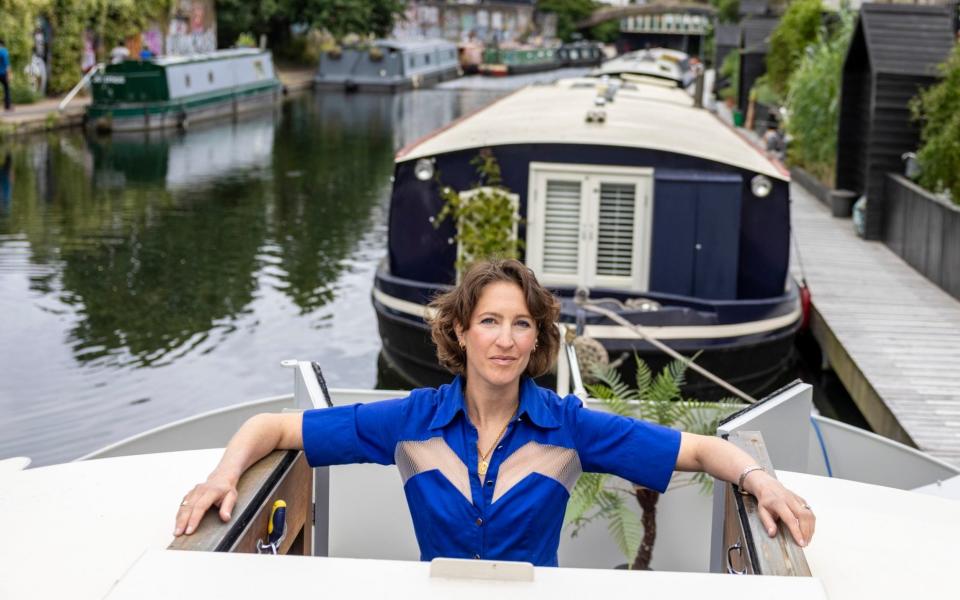 Calypso and James live with their son Hendricks on Osbert The Great on a residential mooring in east London