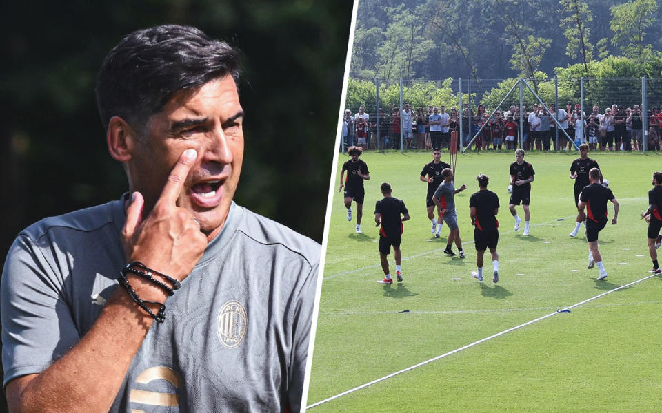 Cristao: Fonseca brings back ‘double sessions’ to get Milan squad ready
