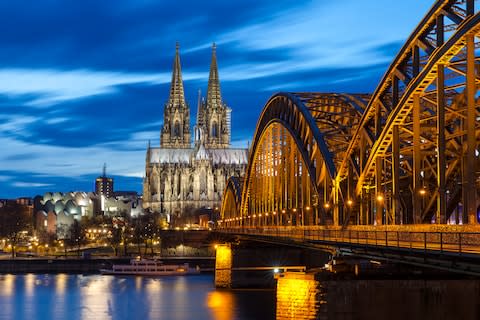 Cologne, as seen from the Rhine - Credit: istock