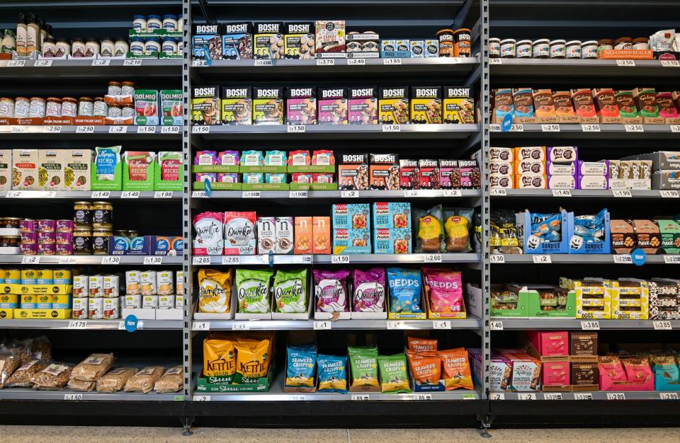 The aisle will house all of Asda's vegan products in one place. (Asda)