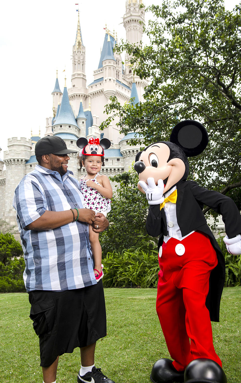 <p>The <i>Saturday Night Live</i> favorite gave his baby girl with wife Christina Evangeline, Georgia, a pretty great gift for her third birthday: a meeting with the one and only Mickey Mouse. Of course, it also came with a day at Walt Disney World. (Photo: Chloe Rice) </p>