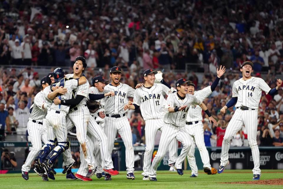 日本拿下經點賽冠軍，穩坐世界棒球排名第一寶座。（翻攝自推特@WBSC）