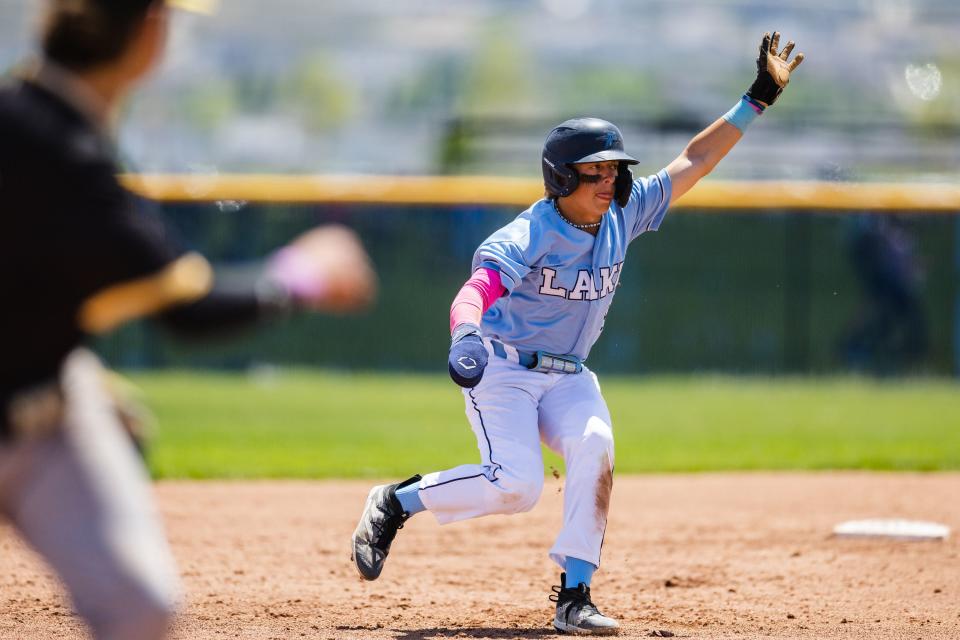 Westlake hosts Roy during the first round of the 6A boys baseball state playoffs at Westlake High School in Saratoga Springs on Monday, May 15, 2023. | Ryan Sun, Deseret News