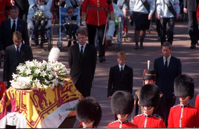 PRINCES, CHARLES AND EARL SPENCER