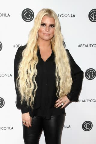 David Livingtson/Getty Jessica Simpson attends the Beautycon Festival LA 2018 on July 14.