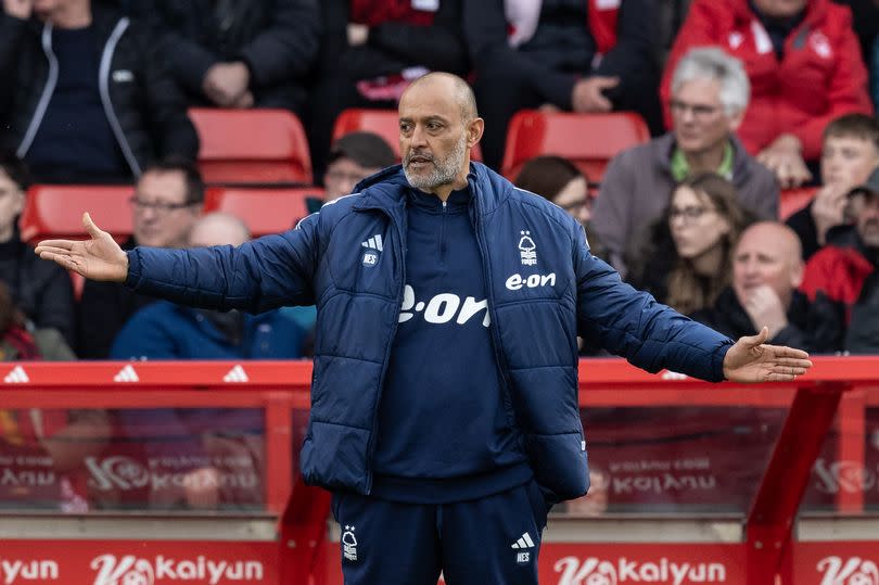 Nottingham Forest head coach Nuno Espirito Santo