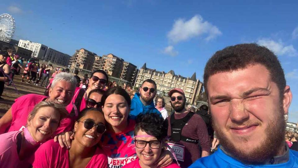 Lauder took part in the Race for Life and has hosted events of her own to raise money for Cancer Research UK. (Collect/PA Real Life)