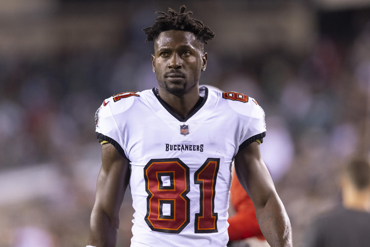 Antonio Brown of the Tampa Bay Buccaneers