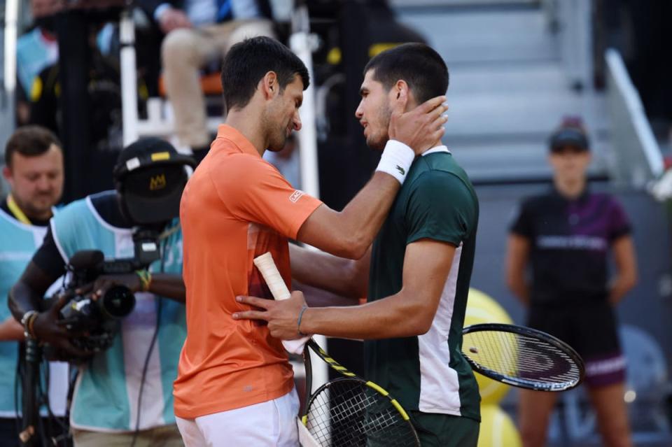 Djokovic and Alcaraz could meet in the semi-finals  (Getty Images)