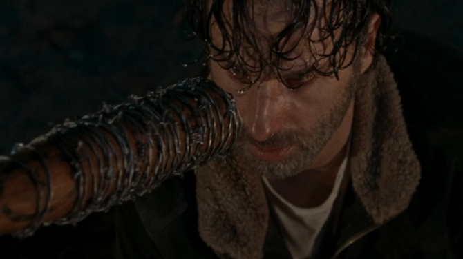 The visceral violence of the Season 7 premiere prompted adjustments to the back half of Season 7 of the walking dead