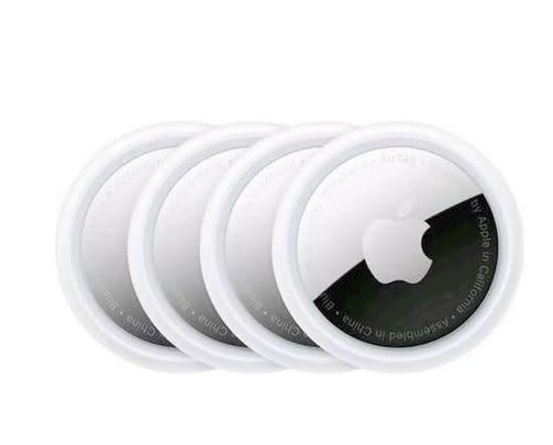 A four-pack of Apple AirTags (16% off)