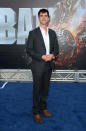 LOS ANGELES, CA - MAY 10: Actor Hamish Linklater arrives at the Premiere Of Universal Pictures' "Battleship" at The Nokia Theatre L.A. Live on May 10, 2012 in Los Angeles, California. (Photo by Frazer Harrison/Getty Images)