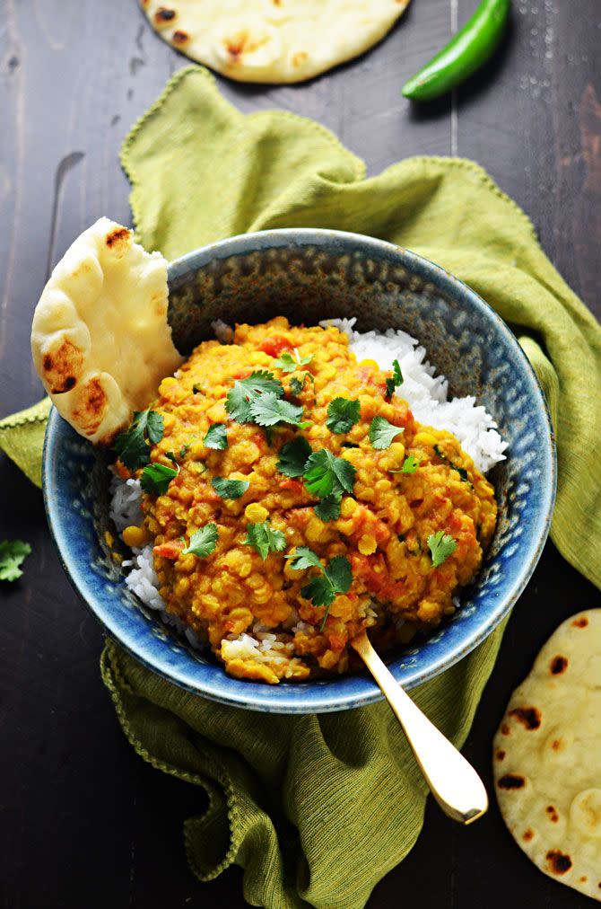 Slow Cooker Indian-Spiced Lentils