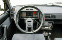 <p>The BX was quirky enough, but in 1985 Citroen introduced a limited-edition Digit guise. The dash was driver-focussed and included a new digital dash and on-board computer, hence the name. The on-board computer sat just below the removable cassette player. A digital graphics display was positioned centrally in the instrument cluster, plus two screens at either side displayed <strong>open door notifications and warning lights</strong>.</p>