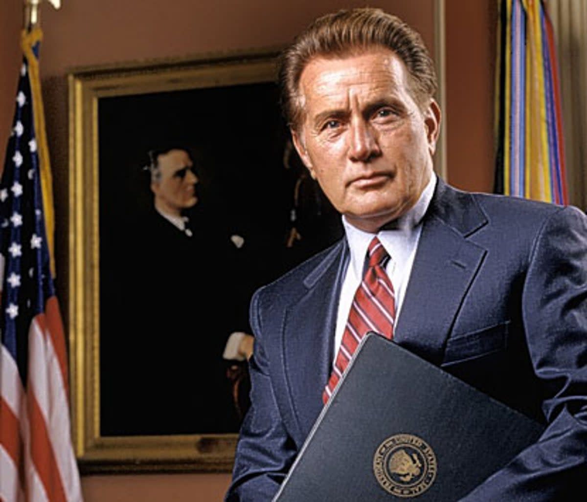 The West Wing's President Bartlet, played by Martin Sheen (BBC/Drama Republic/Sophie Muteve)